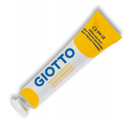 Tempera Tubo 7 - 21 ml - giallo - Giotto - 35500200 - 8000825320507 - DMwebShop