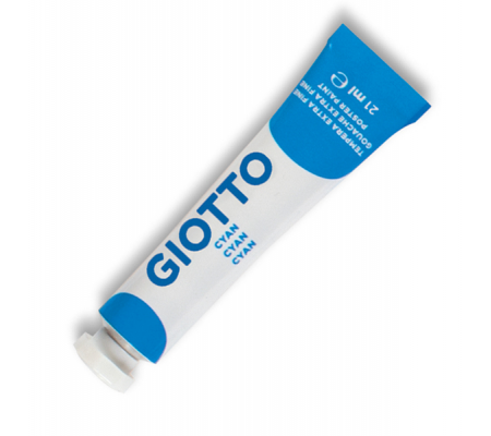 Tempera Tubo 7 - 21 ml - cyano - Giotto - 35501500 - 8000825320637 - DMwebShop