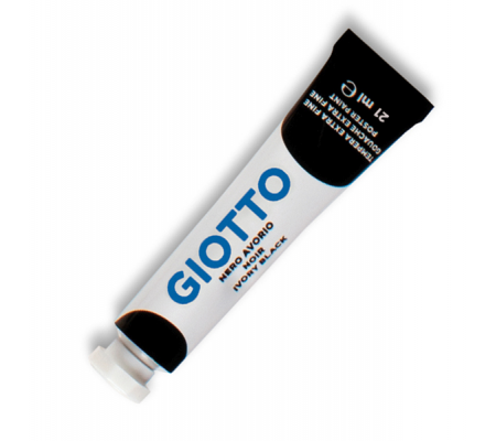 Tempera Tubo 7 - 21 ml - nero - Giotto - 35502400 - 8000825320729 - DMwebShop