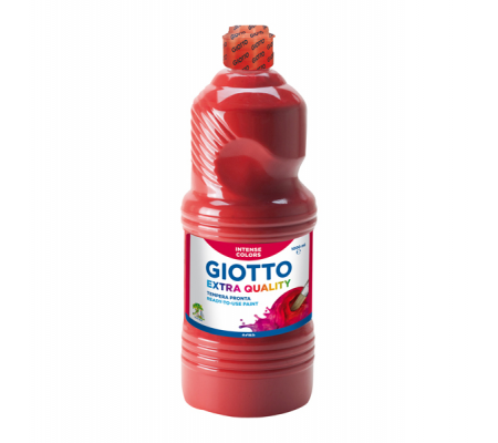 Tempera pronta - 1 lt - rosso scarlatto - Giotto - 533408 - 8000825967139 - DMwebShop