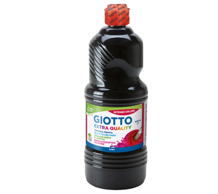 Tempera pronta - 1 lt - nero - Giotto - 53342400 - 8000825967290 - DMwebShop