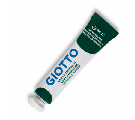 Tempera Tubo 7 - 21 ml - verde smeraldo - Giotto - 35501400 - 8000825320620 - DMwebShop