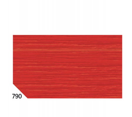 Carta crespa - 50 x 250 cm - 48 gr/m2 - rosso ciliegia 790 - conf. 10 rotoli - Rex Sadoch - KR363-790 - 8006715065183 - DMwebShop