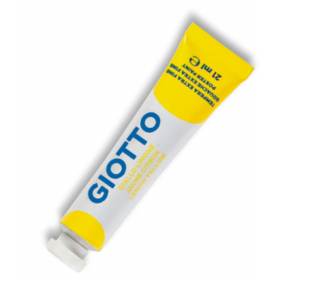 Tempera Tubo 7 - 21 ml - giallo scuro - Giotto - 35500300 - 8000825967474 - DMwebShop