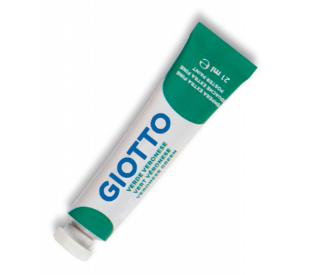 Tempera Tubo 7 - 21 ml - verde veronese - Giotto - 35501300 - 8000825037672 - DMwebShop