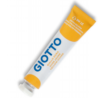 Tempera Tubo 7 - 21 ml - giallo ocra - Giotto - 35502100 - 8000825037917 - DMwebShop