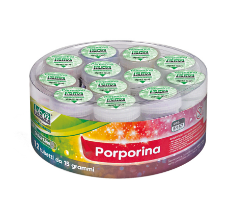 Assortimento 12 Tubetti Porporina 15 gr Assortiti - Lebez - 5157-ASS - 8007509051573 - DMwebShop