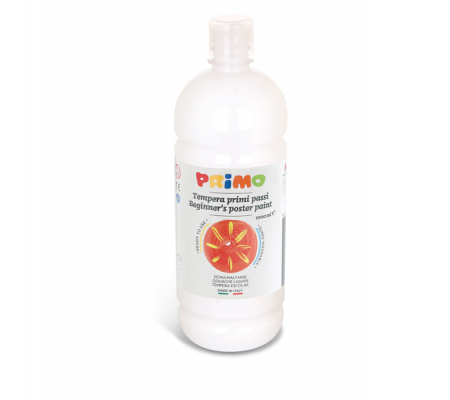 Tempera pronta Primi Passi - 1 lt - bianco - Primo - 204BR1000100 - 8006919012044 - DMwebShop