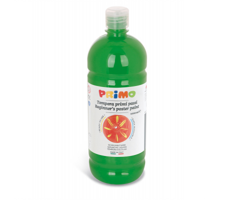 Tempera pronta Primi Passi - 1 lt - verde brillante - Primo - 204BR1000610 - 8006919082047 - DMwebShop