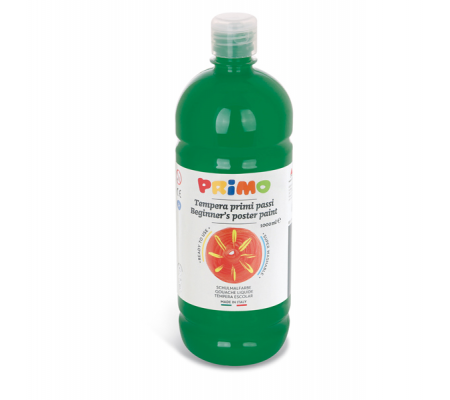 Tempera pronta Primi Passi - 1 lt - verde scuro - Primo - 204BR1000630 - 8006919300752 - DMwebShop