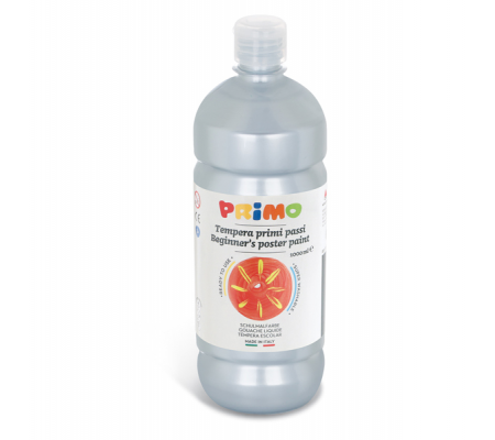 Tempera pronta Primi Passi - 1 lt - argento - Primo - 204BR1000910 - 8006919305108 - DMwebShop