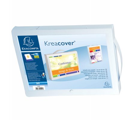 Valigetta Kreacover PPL personalizzabile - 24 x 32 cm - dorso 4 cm - Exacompta - 5925E - 3130630059257 - DMwebShop