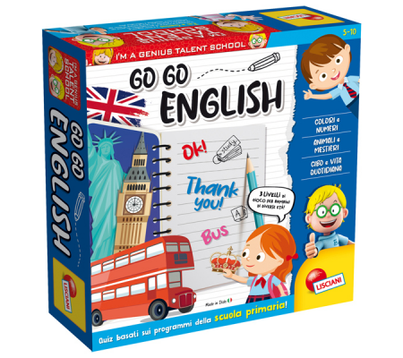 I'm a Genius Go-Go English - Lisciani - 100514 - 8008324100514 - DMwebShop