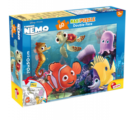 Puzzle Maxi Disney Nemo - 60 pezzi - Lisciani - 48243 - 8008324048243 - DMwebShop