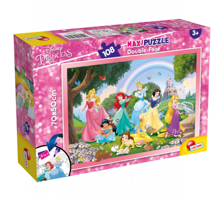 Puzzle Maxi Princess Rainbow World - 108 pezzi - Lisciani - 74181 - 8008324074181 - DMwebShop