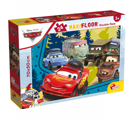 Puzzle Maxi Disney Cars - 24 pezzi - Lisciani - 86634 - 8008324086634 - DMwebShop