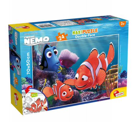 Puzzle Maxi Disney Nemo - 24 pezzi - Lisciani - 74112 - 8008324074112 - DMwebShop