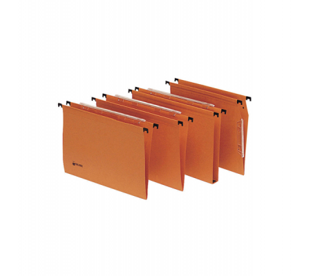 Cartella sospesa Signaletic - cassetto - interasse 33 cm - fondo V - 33 x 25 cm - arancio - Rexel - 00010400 - 9633070376 - DMwebShop