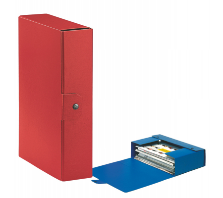 Scatola progetto Eurobox - dorso 8 cm - 25 x 35 cm - rosso - Esselte - 390328160 - 8004157328170 - DMwebShop