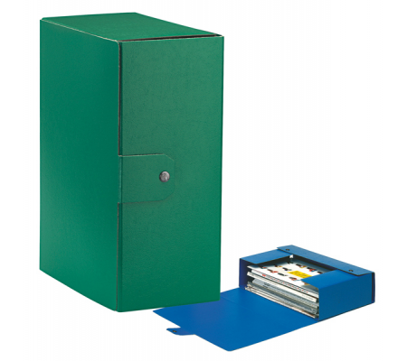 Scatola progetto Eurobox - dorso 15 cm - 25 x 35 cm - verde - Esselte - 390335180 - 8004157335185 - DMwebShop