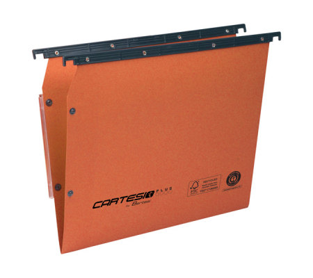 Cartella sospesa Cartesio Plus - armadio - interasse 33 cm - fondo V - 32,6 x 28 cm - arancio - conf. 25 pezzi - Bertesi - 314M LINK-A2 - 8058983261286 - DMwebShop