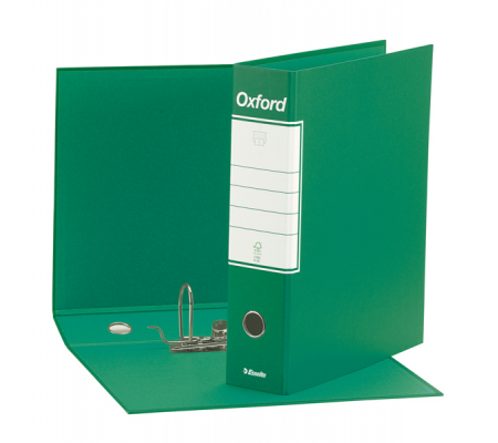 Registratore Oxford G83 - dorso 8 cm - commerciale - 23 x 30 cm - verde - conf. 6 pezzi - Esselte - 390783180 - 8004157743188 - DMwebShop