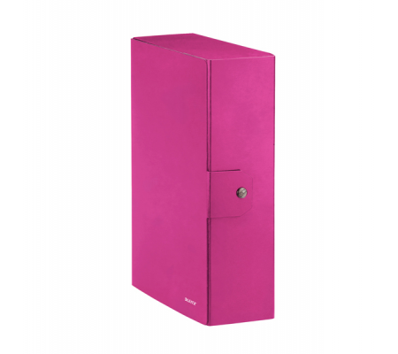 Scatola progetto WOW - dorso 10 cm - fucsia metallizzato - Leitz - 39680023 - 4002432395729 - DMwebShop