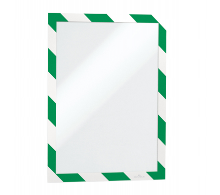 Cornice adesiva Duraframe Security A4 - pannello magnetico - 21 x 29,7 cm - verde-bianco - Durable - 4944-131 - 4005546406558 - DMwebShop