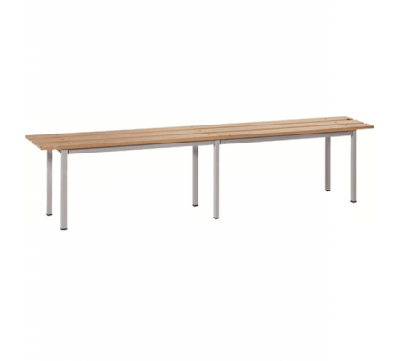 Panca in legno - a 6 posti - 200 x 35 x 45 cm - Fasma - PF/LE/M/2000 - DMwebShop