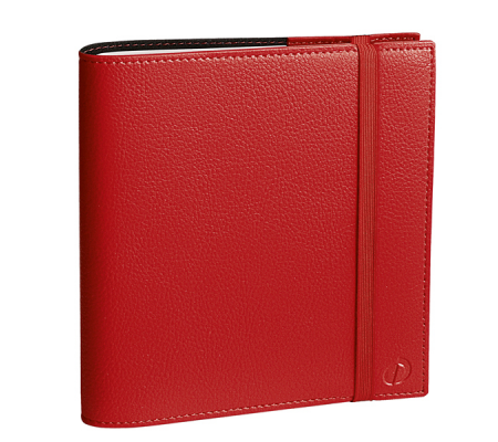 Agenda settimanale Time&Life 2025 - 16 x 16 cm - rosso ciliegia - Quo Vadis - 540130Q - 3371010500031 - DMwebShop