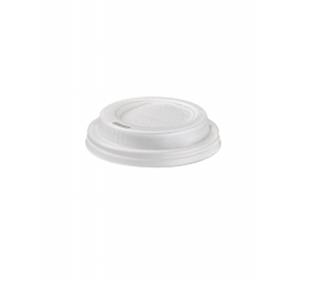 Tappo per bicchiere in CPLA bianco 115 ml - conf. 1000 pezzi - Leone - Q3008.100 - 08024112940476 - DMwebShop