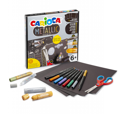 Scatola Gioco Metallic Pop-Up - Carioca - 43165 - 8003511431655 - DMwebShop