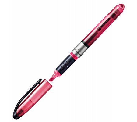 Evidenziatore Navigator - punta scalpello - tratto 1 - 4 mm - rosa - Stabilo - 545/56 - 4006381339858 - DMwebShop