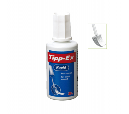 Correttore liquido Rapid - 20 ml - Tipp Ex - conf. 10 pezzi - Tipp-ex - 8859935 - 3086126100302 - DMwebShop