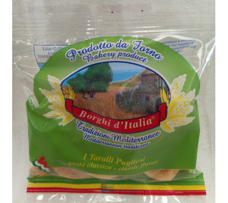 Taralli - monoporzione da 40 gr - conf. 60 pezzi - Borghi D'italia - BITOM - 8033373280351 - DMwebShop