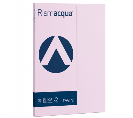 Carta Rismacqua Small - A4 - 90 gr - lilla 06 - conf. 100 fogli - Favini - A699144 - 8007057615333 - DMwebShop