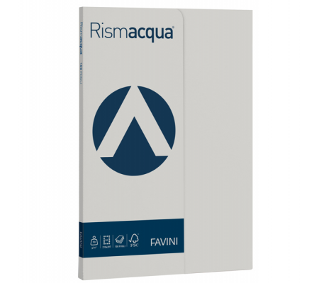 Carta Rismacqua Small - A4 - 90 gr - ghiaccio 12 - conf. 100 fogli - Favini - A69U144 - 8007057615364 - DMwebShop