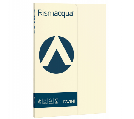 Carta Rismacqua Small - A4 - 90 gr - avorio 110 - conf. 100 fogli - Favini - A69Q144 - 8007057715323 - DMwebShop