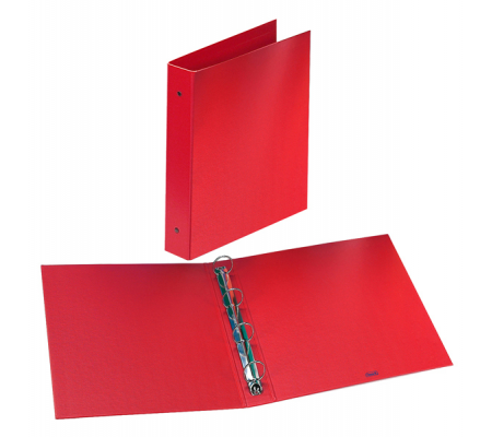 Raccoglitore Europa - 4 anelli tondi 50 mm - dorso 6 cm - f.to utile 22 x 30 cm - rosso - Favorit - 100460443 - 8006779038659 - DMwebShop