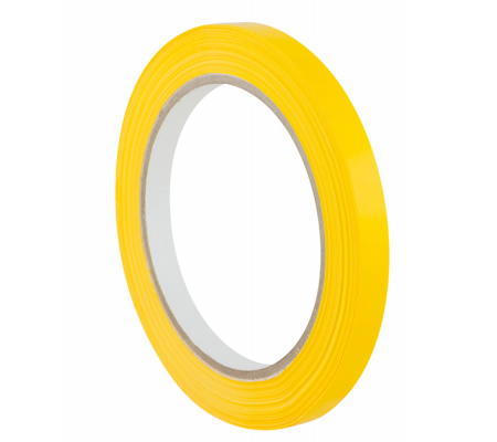 Nastro adesivo 350 - 0,9 cm x 66 mt - PVC - giallo - conf. 16 pezzi - Eurocel - 000701063 - DMwebShop