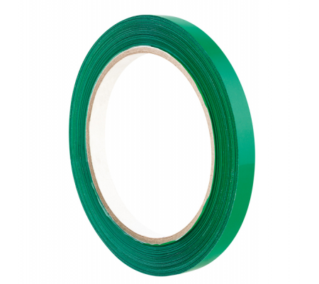 Nastro adesivo 350 - 0,9 cm x 66 mt - PVC - verde - conf. 16 pezzi - Eurocel - 000501063 - DMwebShop