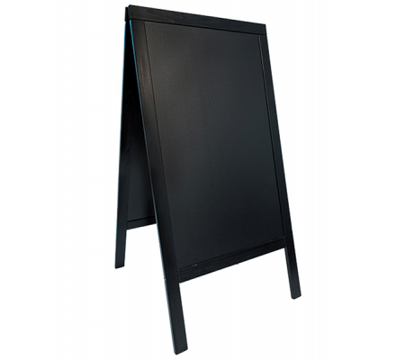 Lavagna Sandwich - cavalletto nero - 69 x 125 cm - Securit - SBS-BL-120 - 8718226492975 - DMwebShop