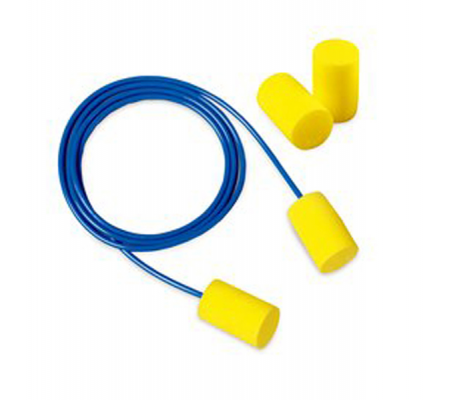 Inserti auricolari E.A.R. Classic con cordicella SNR 28 dB - giallo - conf. 200 pezzi - 3M - 7000052844 - 4046719350506 - DMwebShop