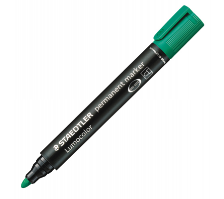 Marcatore Lumocolor Permanent 352 - punta tonda - tratto - 2 mm - verde - Staedtler - 352-5 - 4007817304402 - DMwebShop