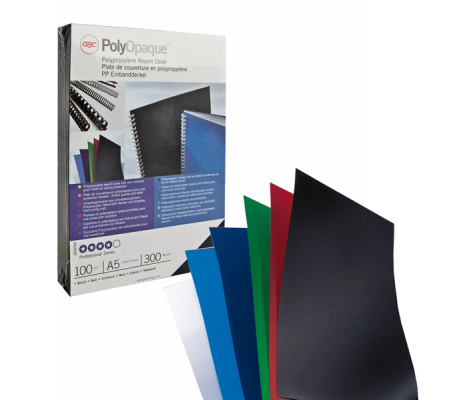 Copertine PolyOpaque - A4 - 300 micron - PPL bianco coprente - conf. 100 pezzi - GBC - IB386817 - 013465386817 - DMwebShop