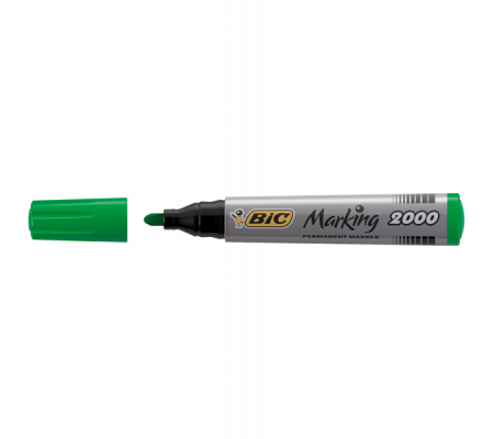 Marcatori permanente Marking a base d'alcool - punta tonda - 1,7 mm - verde - conf. 12 pezzi - Bic - 8209123 - 3086122000026 - DMwebShop