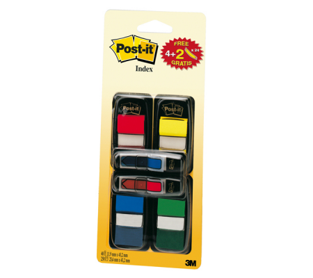 Segnapagina Post it Index + 48 Mini Freccia 680-VAD5EU 4 colori classici - conf. 200 pezzi - Post-it - 7100238445 - 021200467431 - DMwebShop