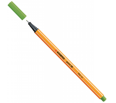 Fineliner Point 88 - tratto 0,4 mm - verde mela 33 - Stabilo - 88/33 - 4006381186469 - DMwebShop