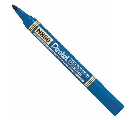 Marcatore permanente N850 - punta tonda - blu - Amiko - Pentel - N850-CE - 4902506071385 - DMwebShop