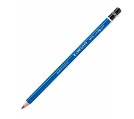 Matita in grafite Mars Lumograph 100 - gradazione 9B - conf. 12 pezzi - Staedtler - 1009B - 4007817184820 - DMwebShop